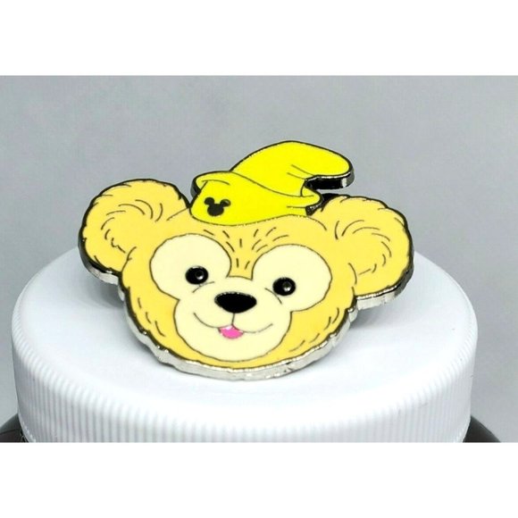 Authentic Official 2013 Disney Duffy Bear Yellow Hat Hidden Mickey 3 Of 5 Pin - Picture 1 of 11